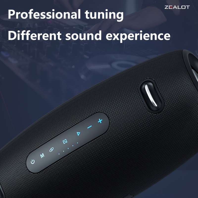 Wireless Partybox Speaker with Strap, Dual Pairing.