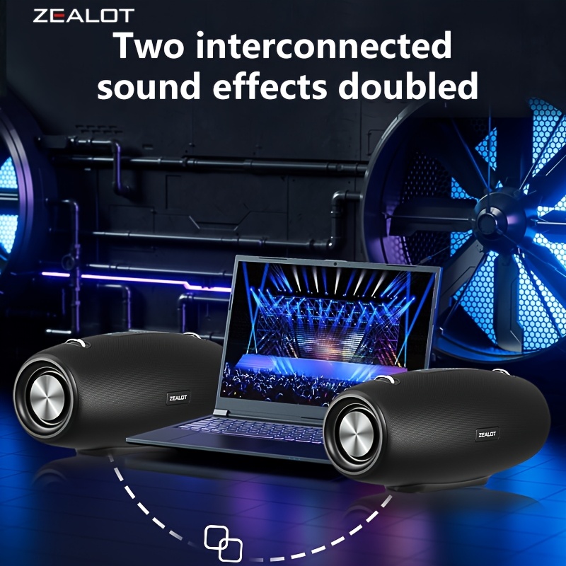 Wireless Partybox Speaker with Strap, Dual Pairing.