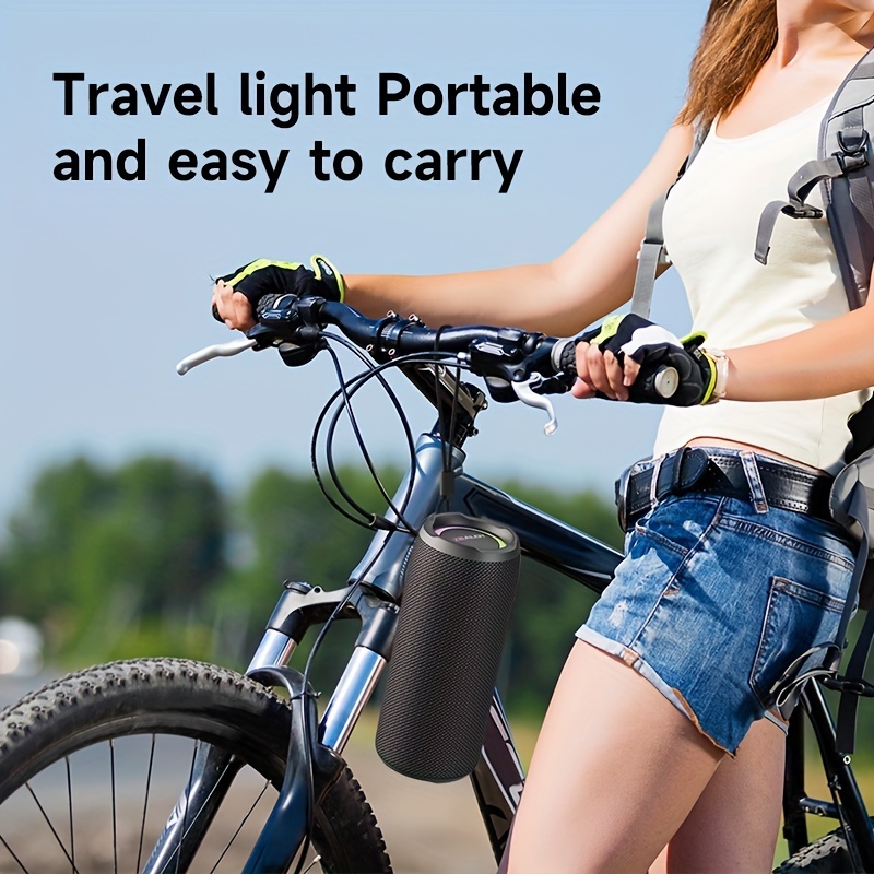 Portable Wireless Dual Speakers Bass Enhanced High-Resolution Audio (Upgraded)