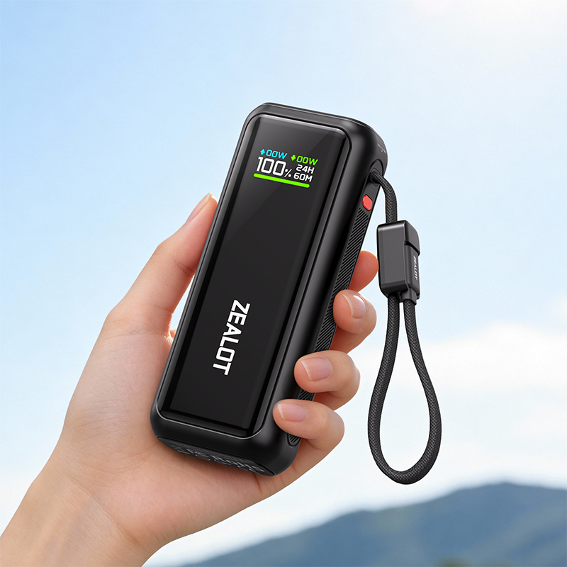ZEALOT's New Power Bank: Supports Fast Charging and is Easy to Carry