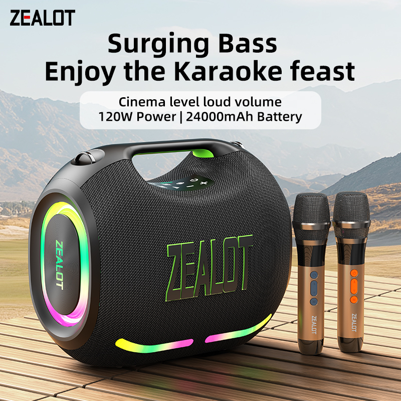 ZE01 High-End 3D Surround Sound Quality Speakers with Microphone