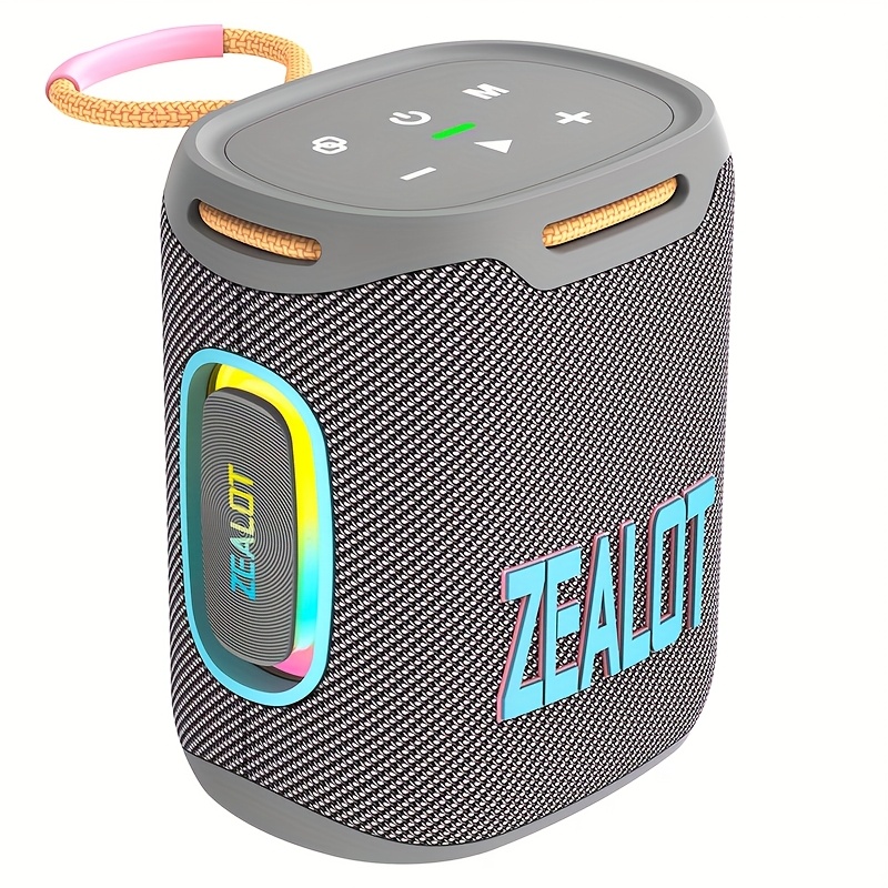 Portable Wireless Speaker with RGB Lighting TWS Hands-free Calling
