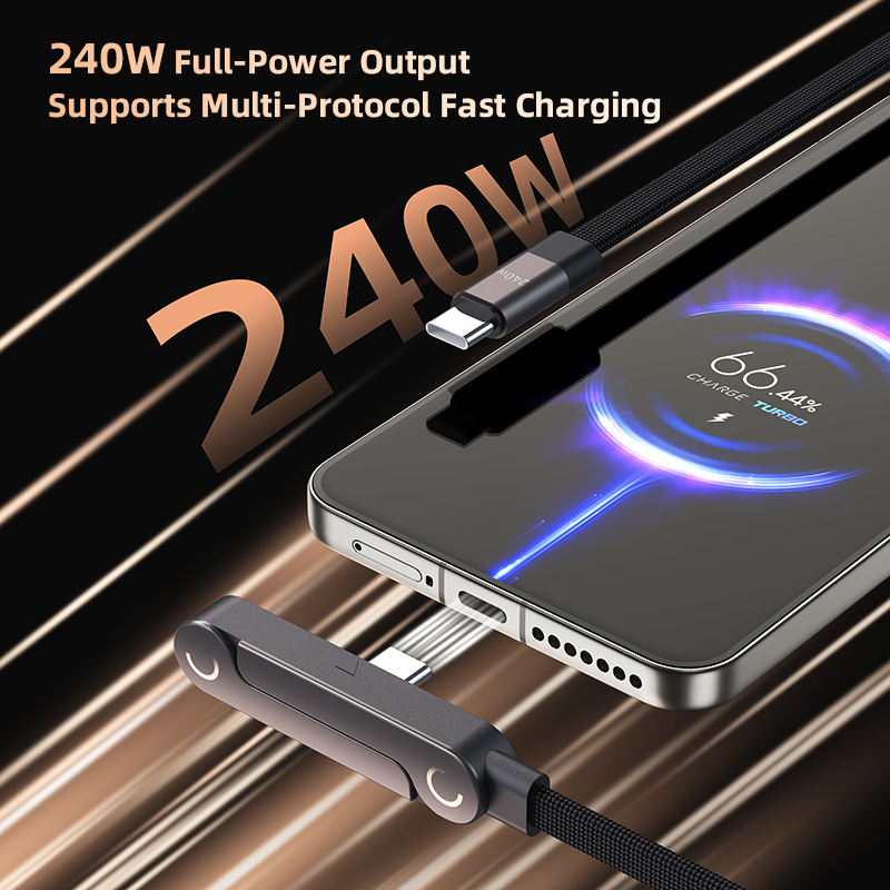 ZEALOT's new charging cable supports super-fast charging.