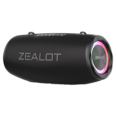 Portable Bluetooth Speaker, Stereo Sound, Deep Bass – ZEALOT