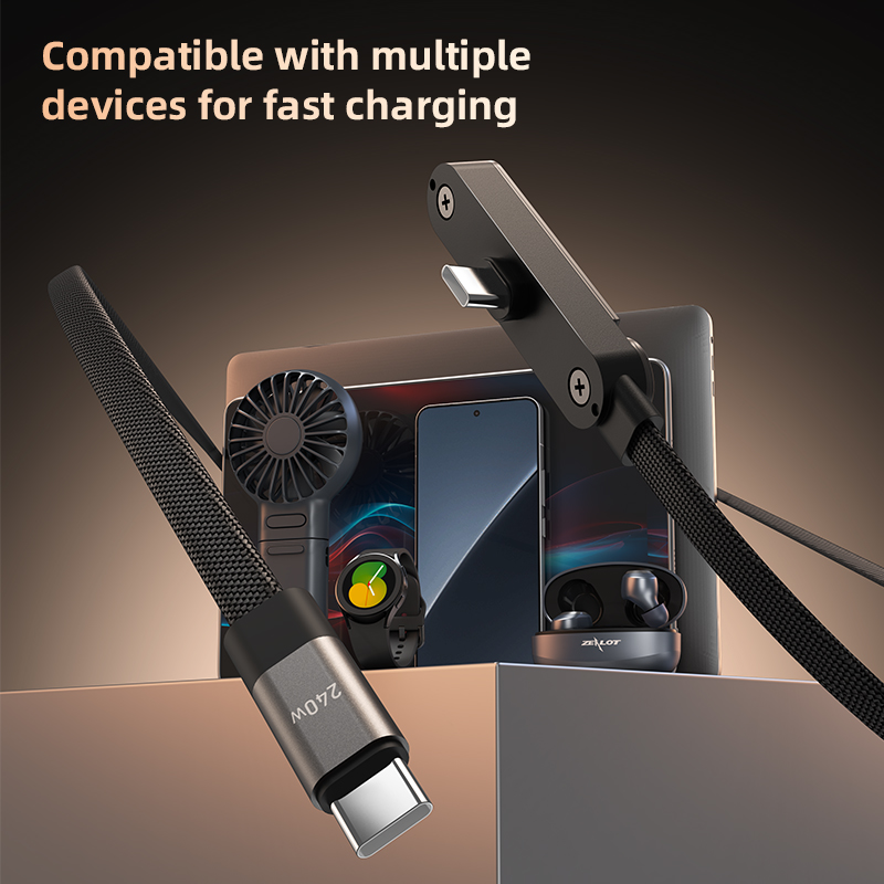 ZEALOT's new charging cable supports super-fast charging.