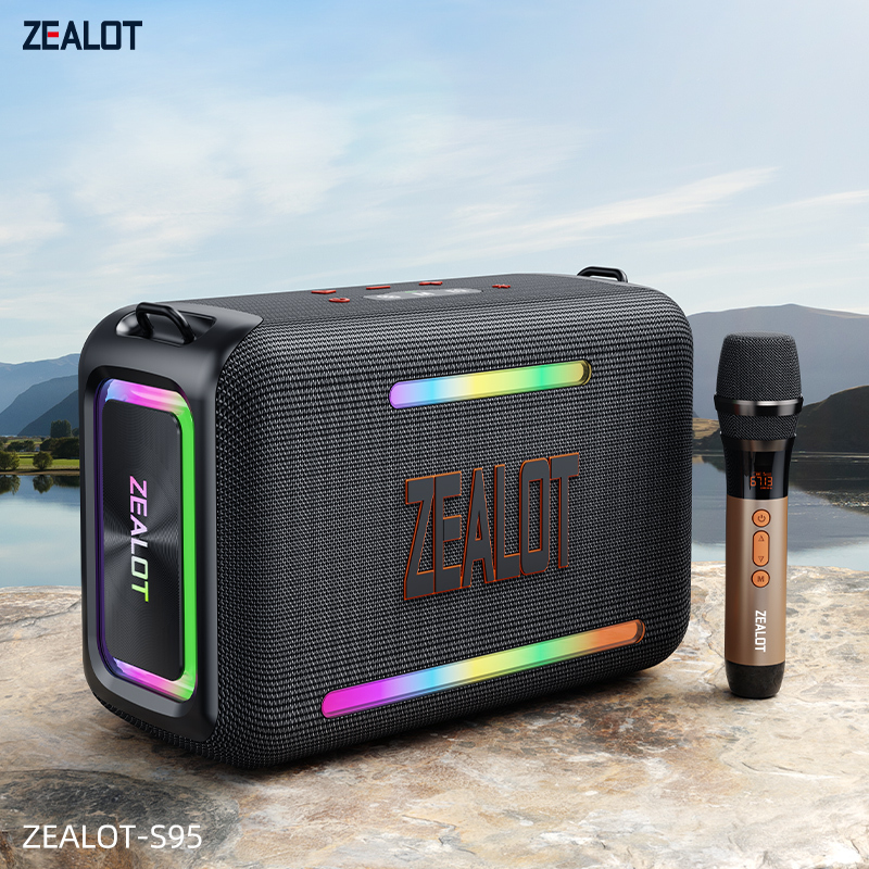 S95M 120W Portable Bluetooth Speaker, Bass Party Boombox lPX6 Waterpro