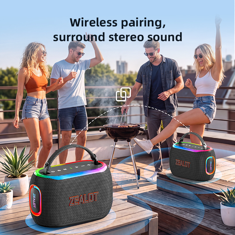 The new S182 portable outdoor speaker can be used directly with an
