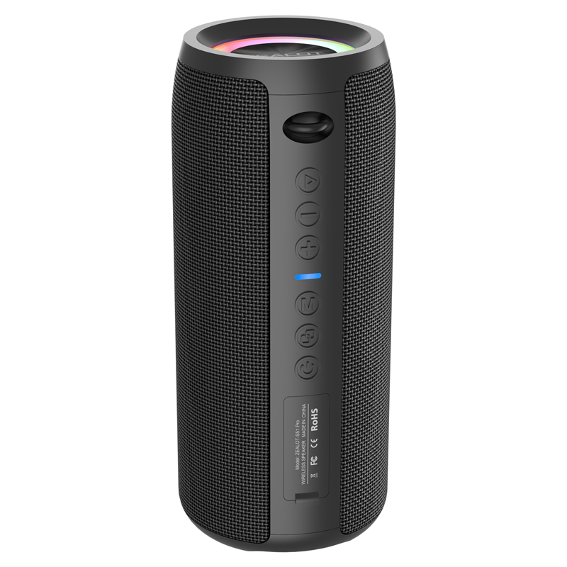 The 40W wireless speaker boasts powerful bass and immersive 3D surround sound speakers.