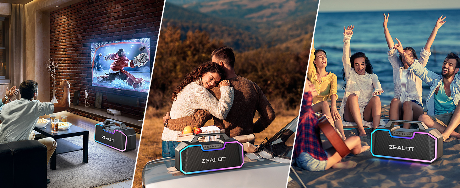portable bluetooth spwaker for party outdoor