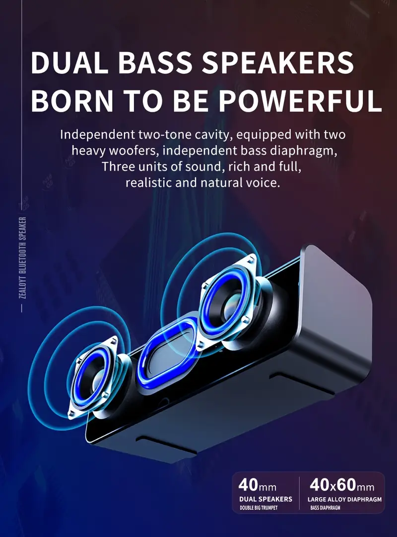   s31 10w high power wireless speaker portable dual speakers bass 1800mah battery 8 hour playtime   usb charging tws no battery included ideal for home car tabletop   tablet     tablet   details 1