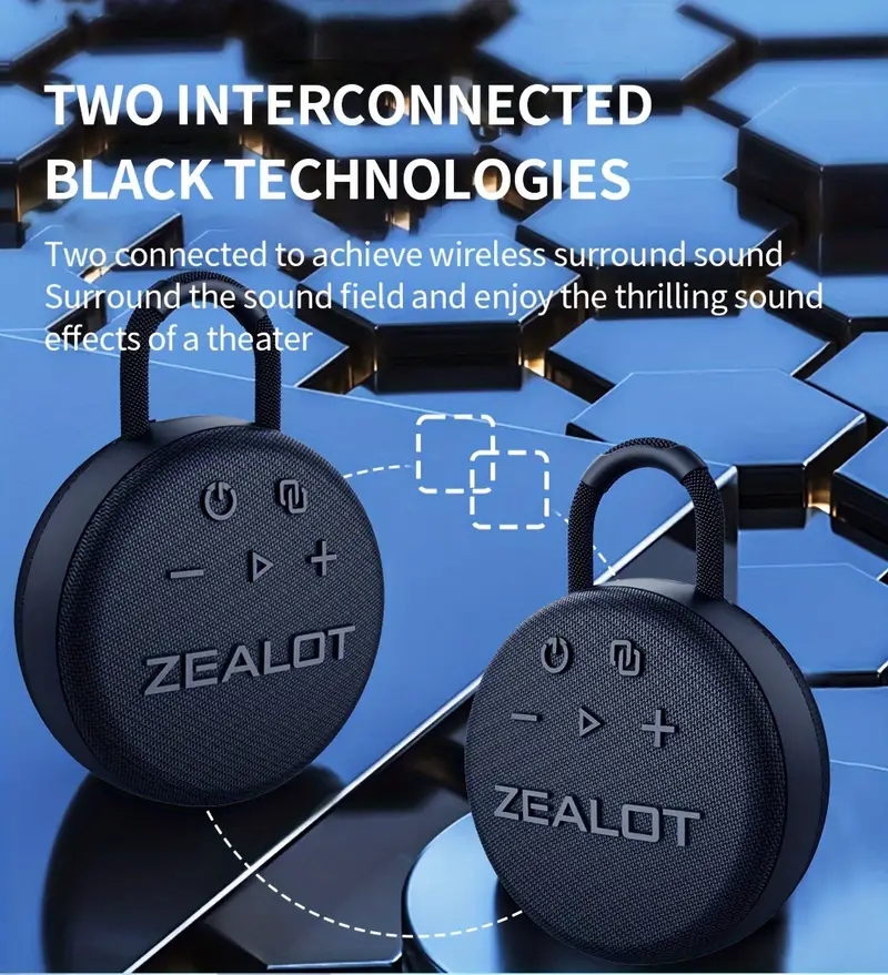   mini wireless speakers wireless speaker dual pairing 1800mah battery   playtime loud stereo   bass charging cable connect with mobile phone tablet tv details 6