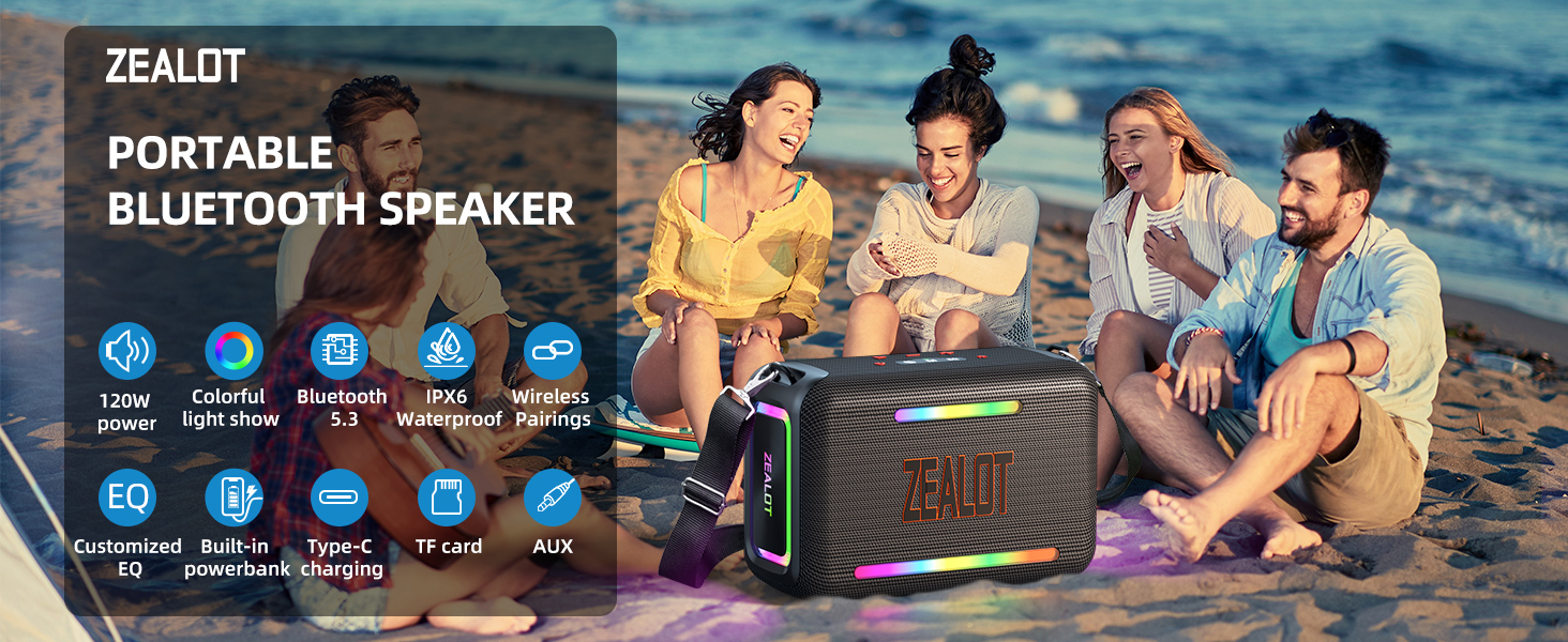 zealot s95 wireless speaker