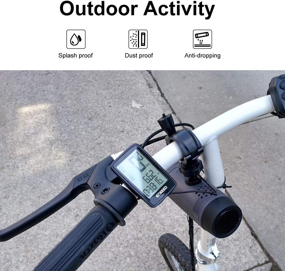 Bicycle Portable Speaker with LED Flashlight