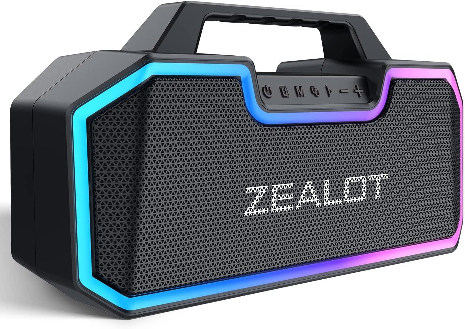 Bluetooth speaker, 80W wireless speaker with dual pairing function, ex