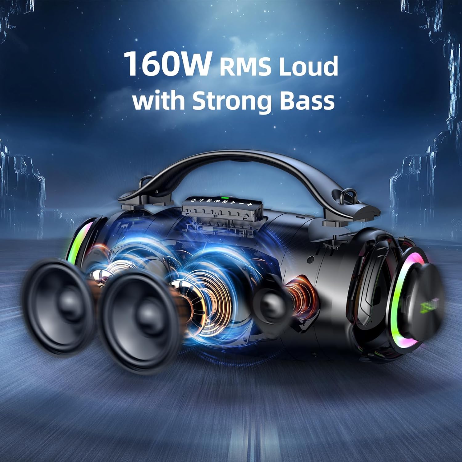 スピーカー・ウーファー ZEALOT Powerful Bass Party Speaker