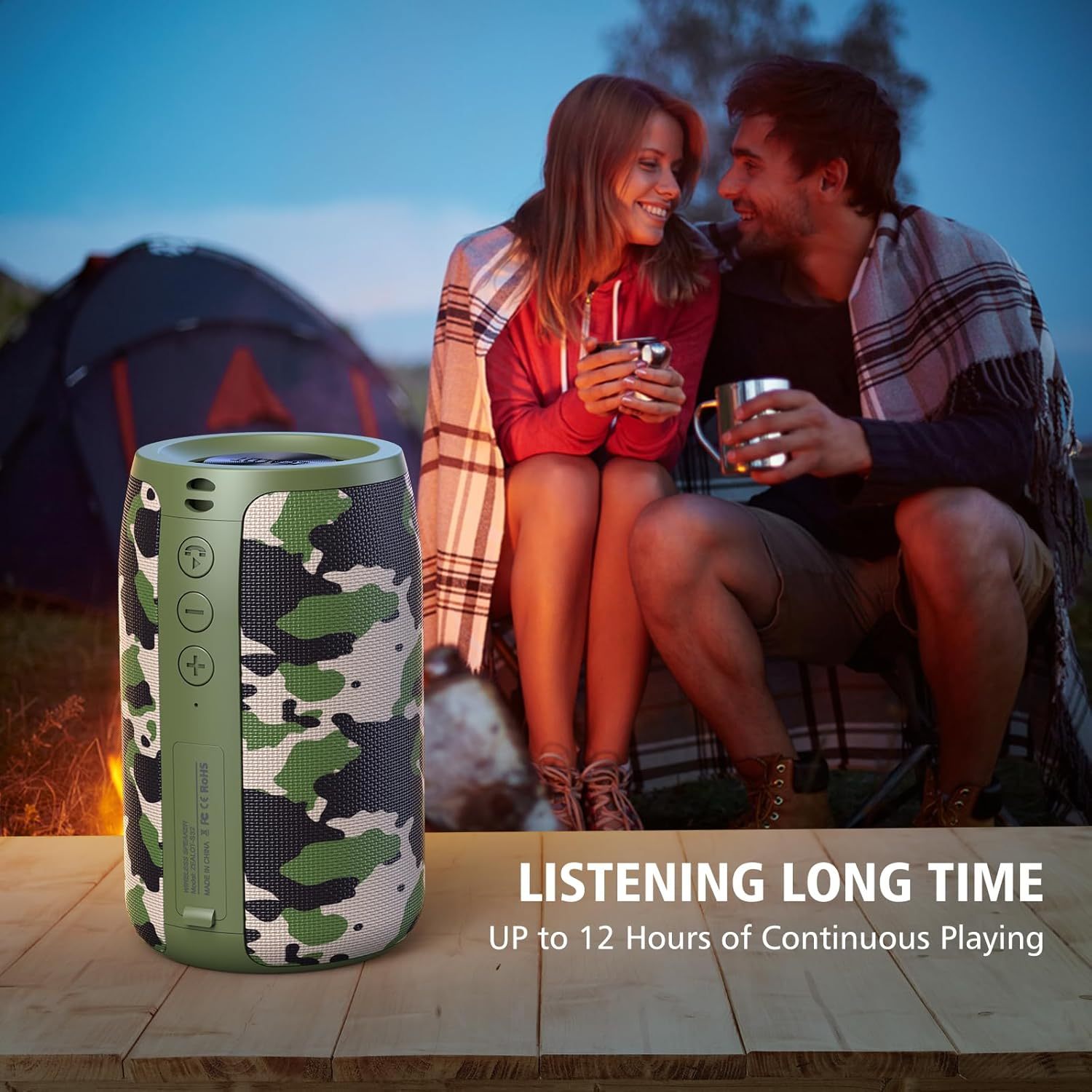 Portable Wireless Bluetooth Small Outdoor Speaker