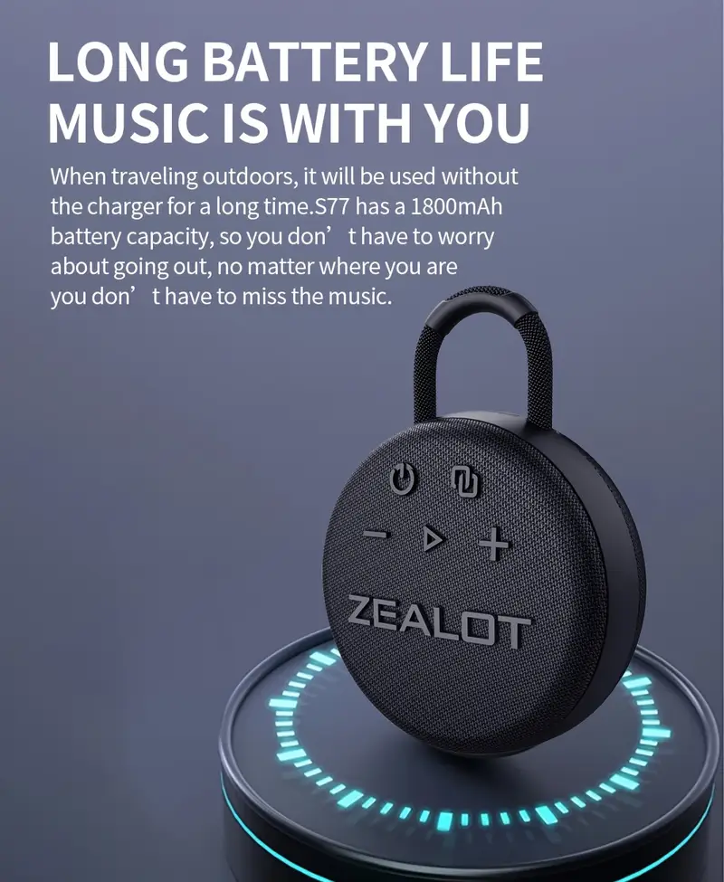   mini wireless speakers wireless speaker dual pairing 1800mah battery   playtime loud stereo   bass charging cable connect with mobile phone tablet tv details 4