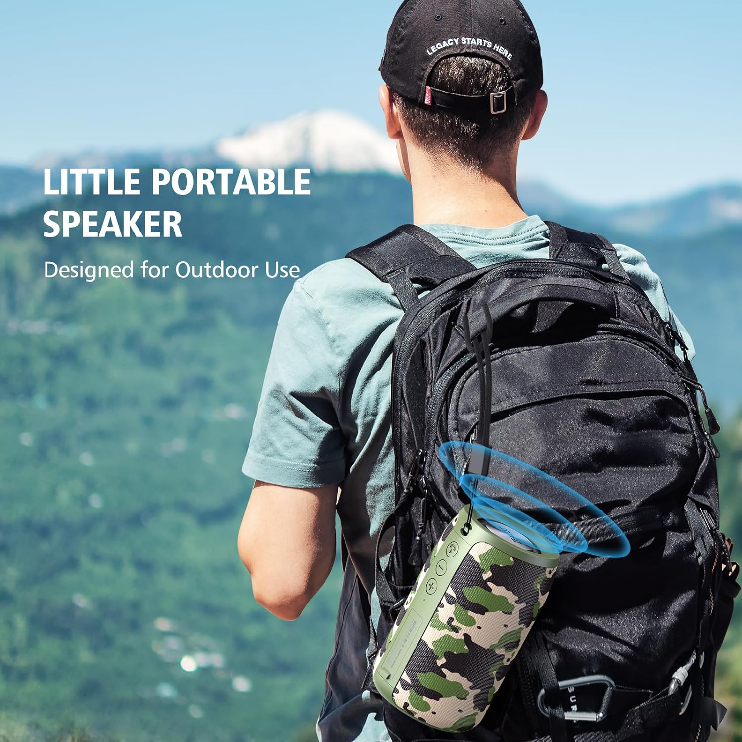 Portable Wireless Bluetooth Small Outdoor Speaker
