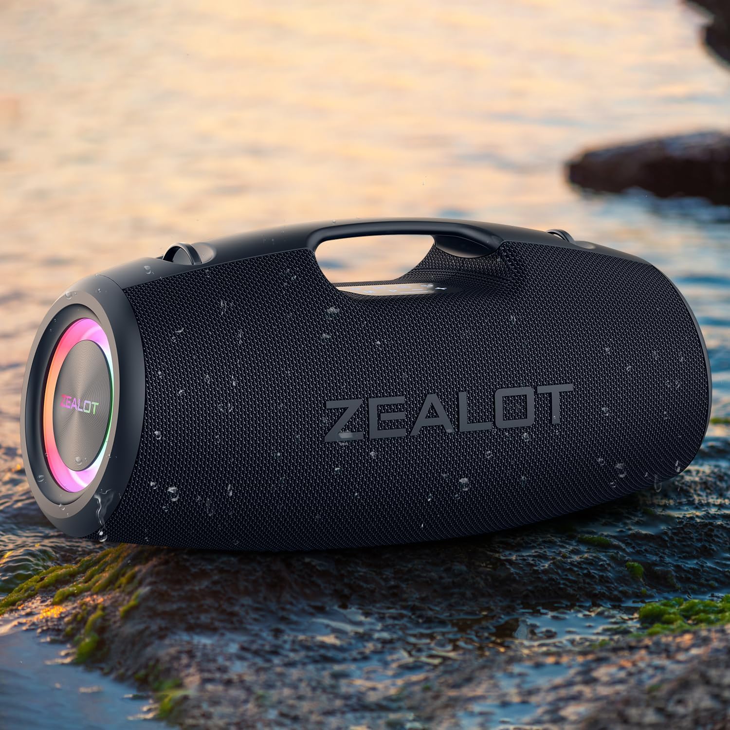 ZEALOT 120W ワイヤレススピーカー ZEALOT 120W Bluetooth Speaker, Wireless Speakers IPX6 Waterproof Loud
