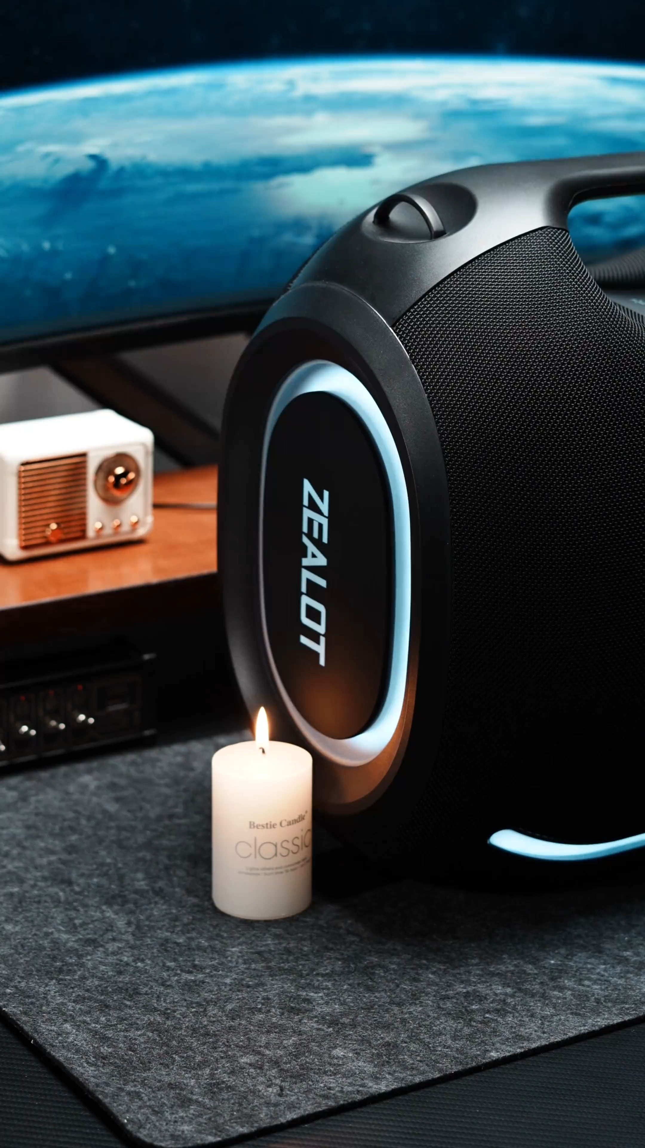 ZEALOT ZE21 Portable Bluetooth Speaker High Volume Waterproof Wireless TWS Subwoofer Support 