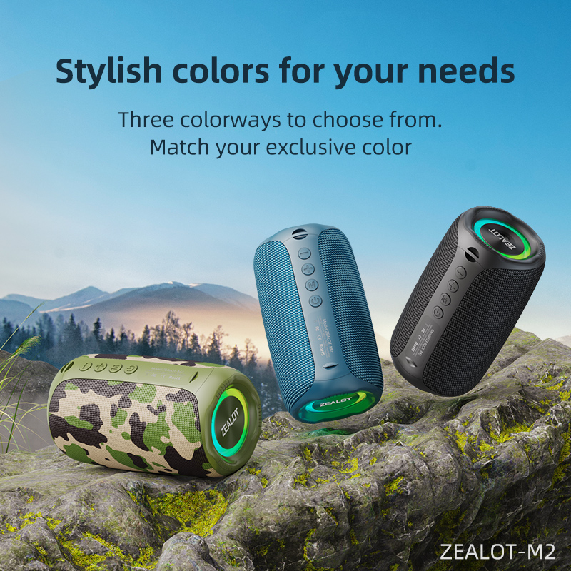 High Performance Portable Outdoor Subwoofer Bluetooth Speaker