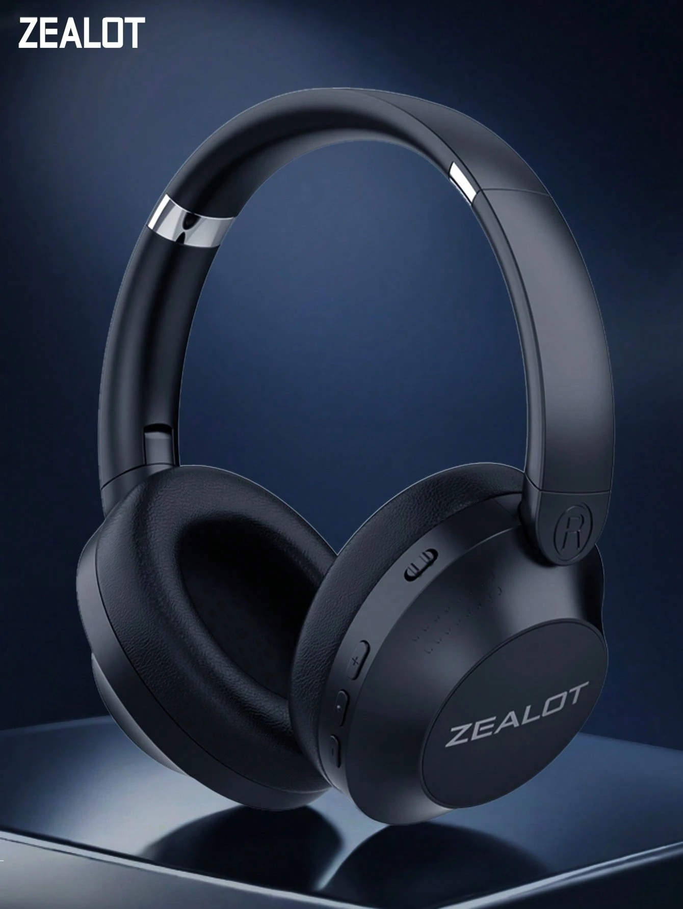 Headphones, rotatable and foldable, lightweight, high-fidelity stereo