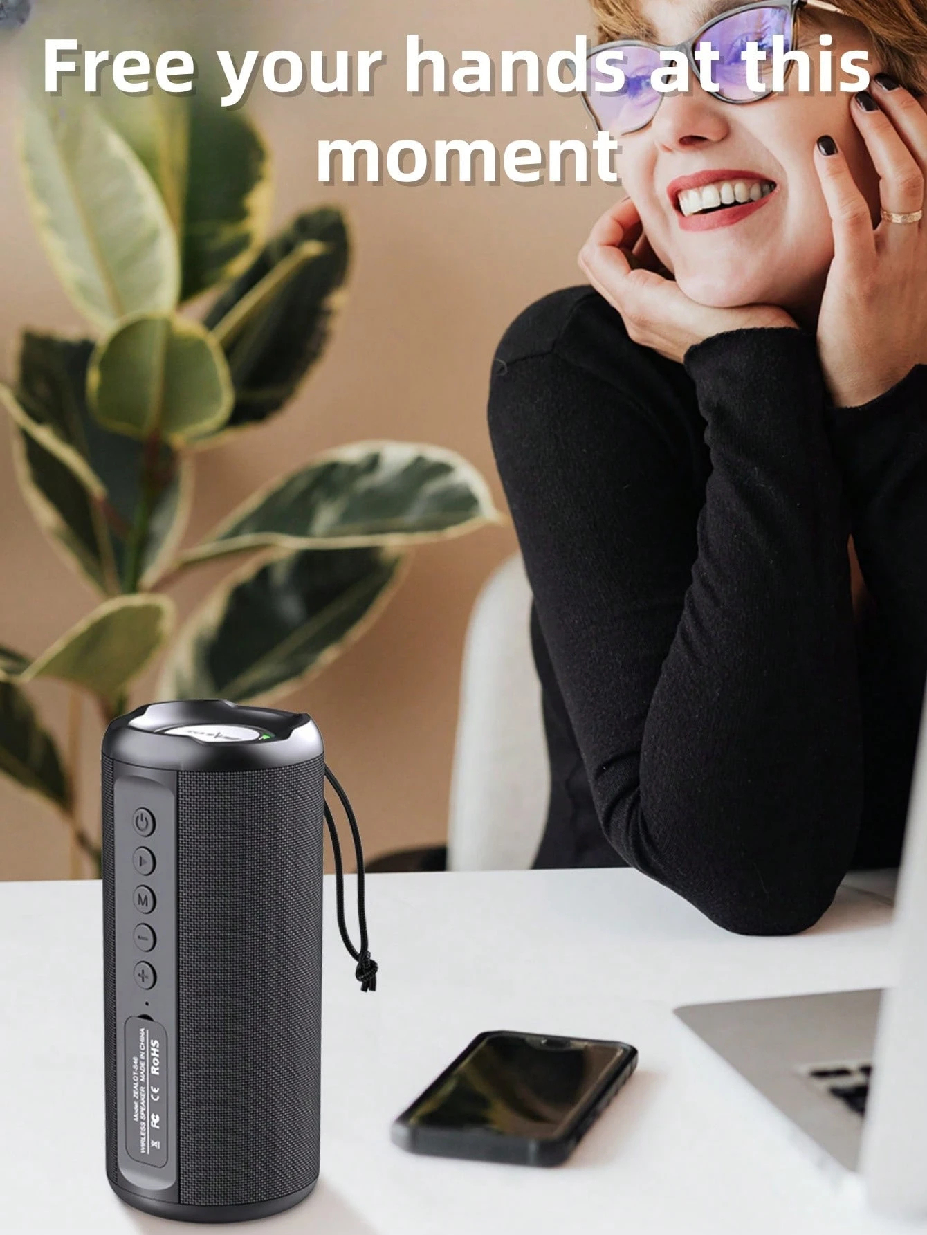 Portable Wireless Dual Speaker Sound Box