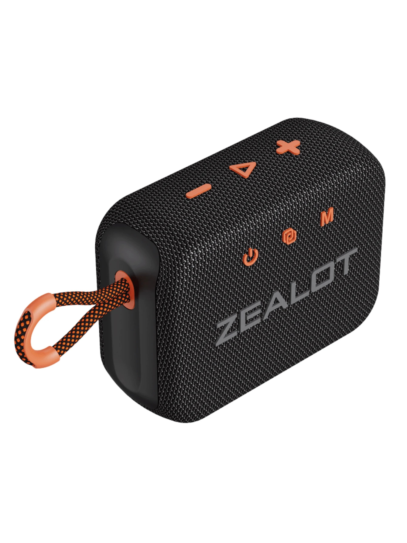 Portable wireless speaker, two units for double the sound, nylon wrapped, IPX6 waterproof