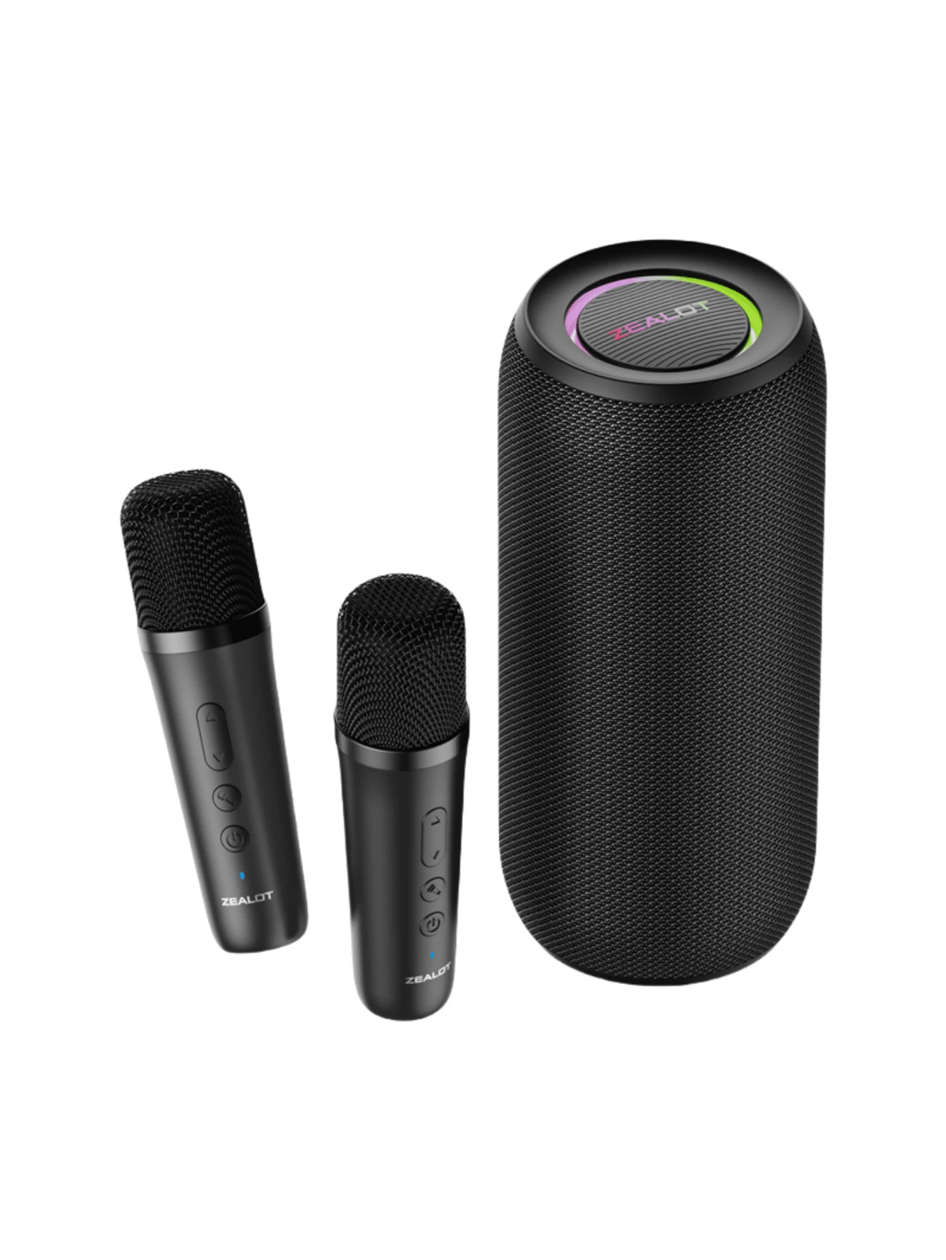 Portable Wireless Bluetooth Microphone Speaker, Home Theater Karaoke Speaker