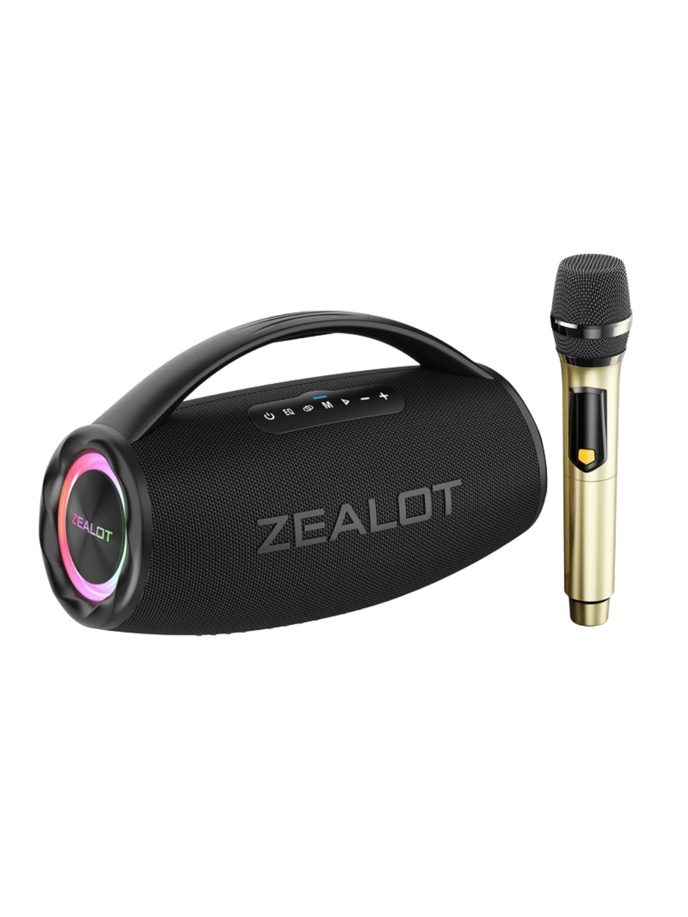 Portable Wireless Microphone Speaker, Surge Bass 3D Surround Sound