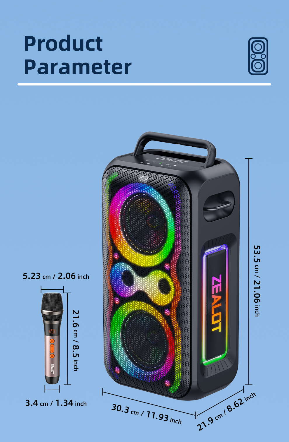 New product launch: PT21 outdoor speaker with microphone. – ZEALOT