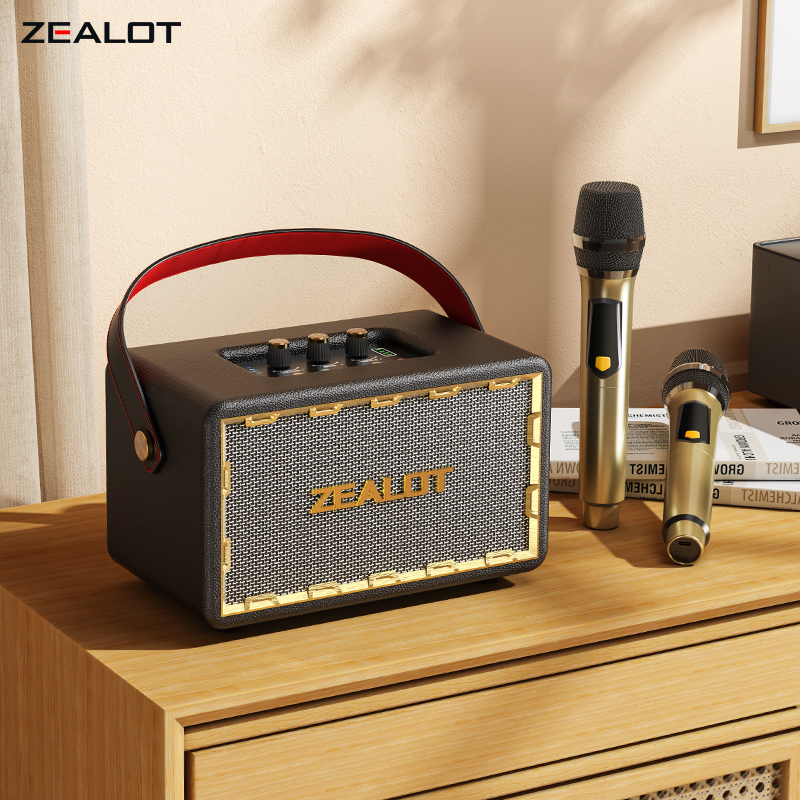 Wireless Kara speaker, portable outdoor speaker with 3 different sound effects