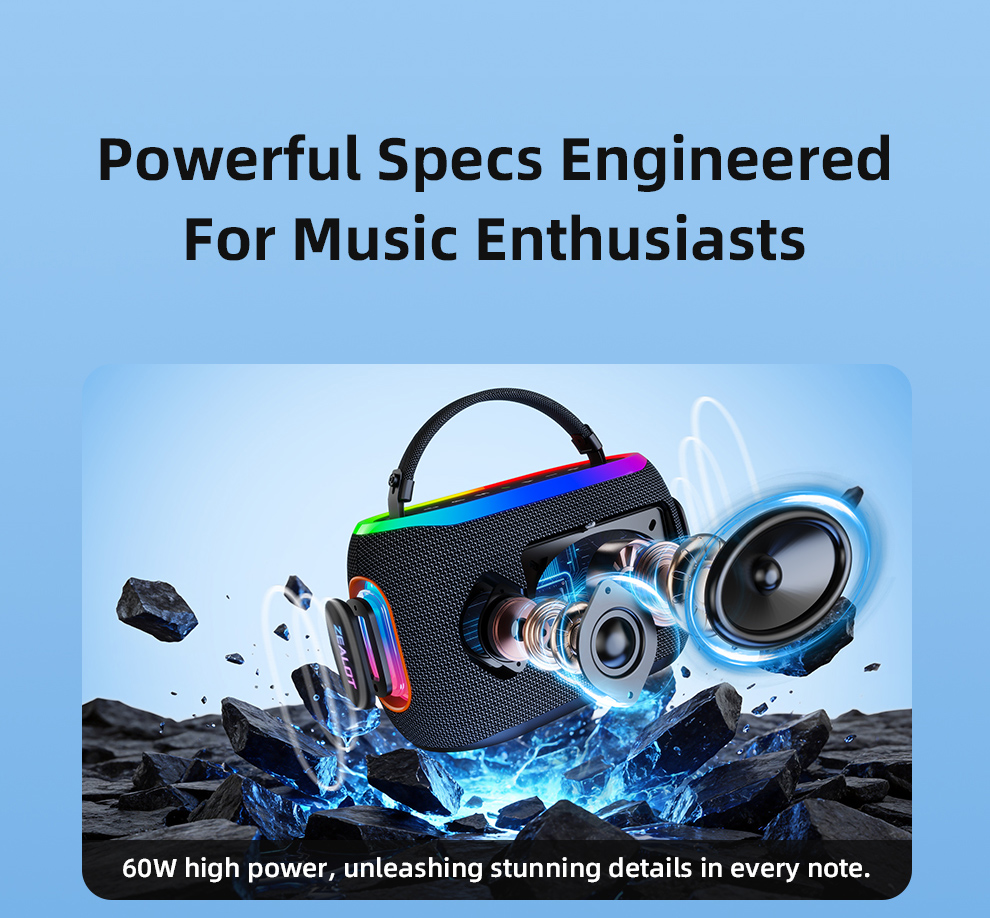 The new S182 portable outdoor speaker can be used directly with an