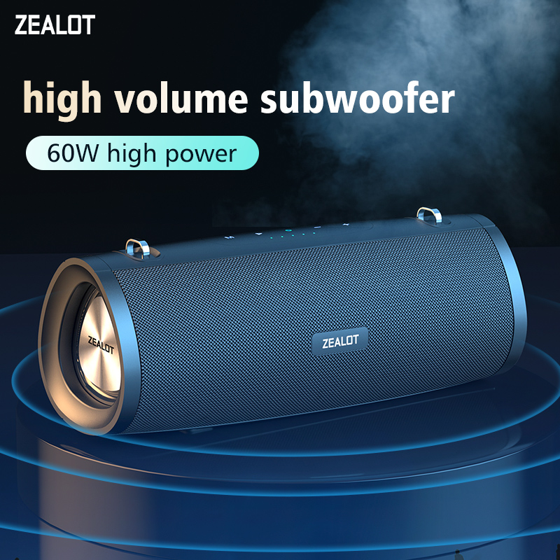 Outdoor wireless portable Bluetooth speaker, long-lasting battery, supports serial port pairing function