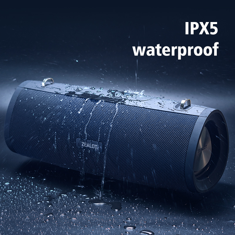 Outdoor wireless portable Bluetooth speaker, long-lasting battery, supports serial port pairing function