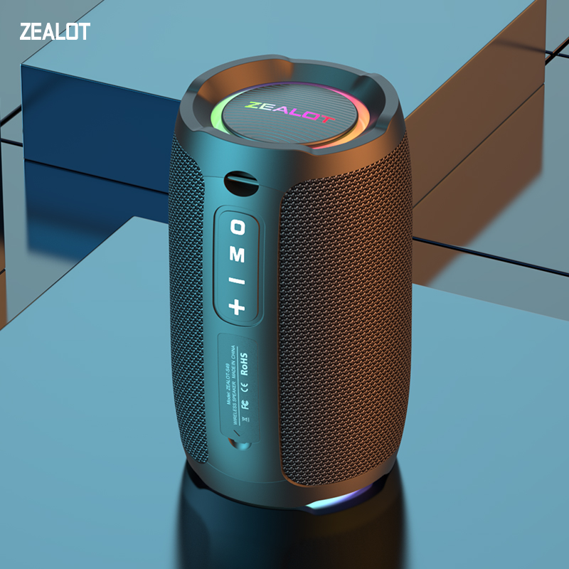 Bluetooth Outdoor Waterproof Wireless Speaker with Loud Bass