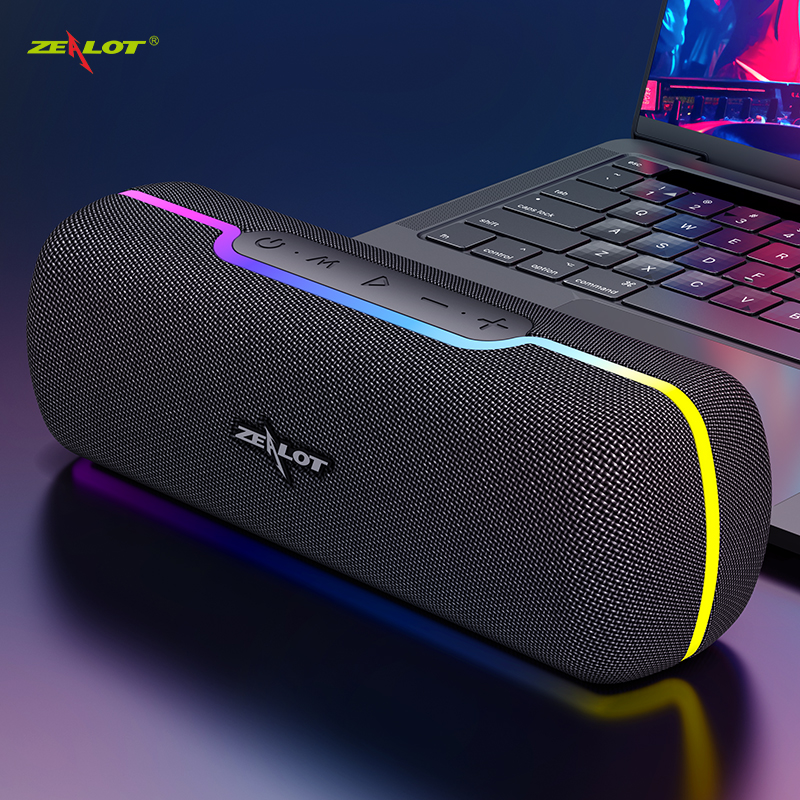 Wireless Speaker Fabric Car Speaker Outdoor Portable Dual Speaker