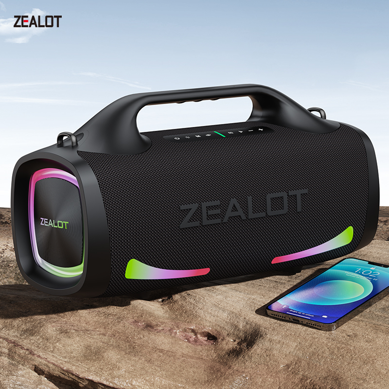 Wireless powerful sound speaker, dual pairing, XBass