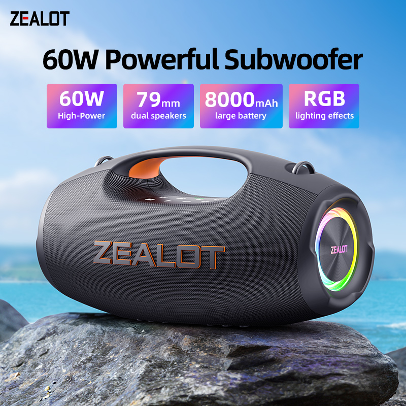 2026 New Outdoor Speaker with 3D Bass – ZEALOT