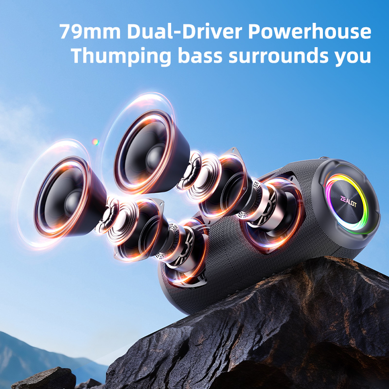   2026 New Outdoor Speaker with 3D Bass