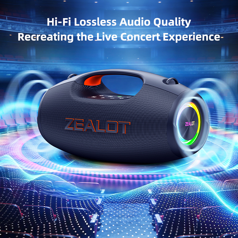 2026 New Outdoor Speaker with 3D Bass – ZEALOT
