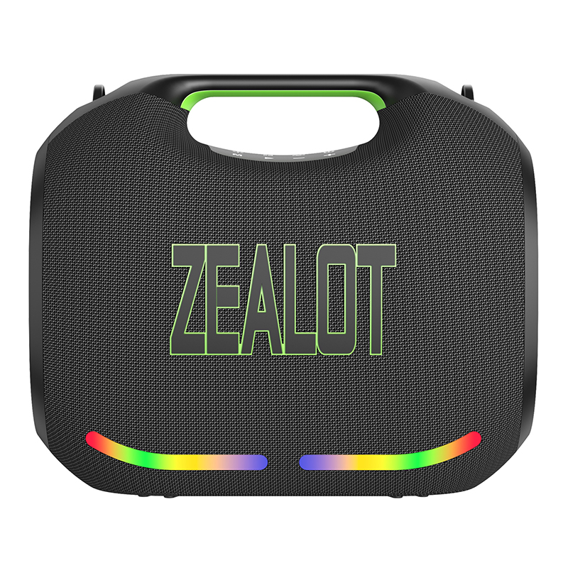 The ZEALOT ZE21 portable Bluetooth speaker supports TWS true wireless stereo and a subwoofer.