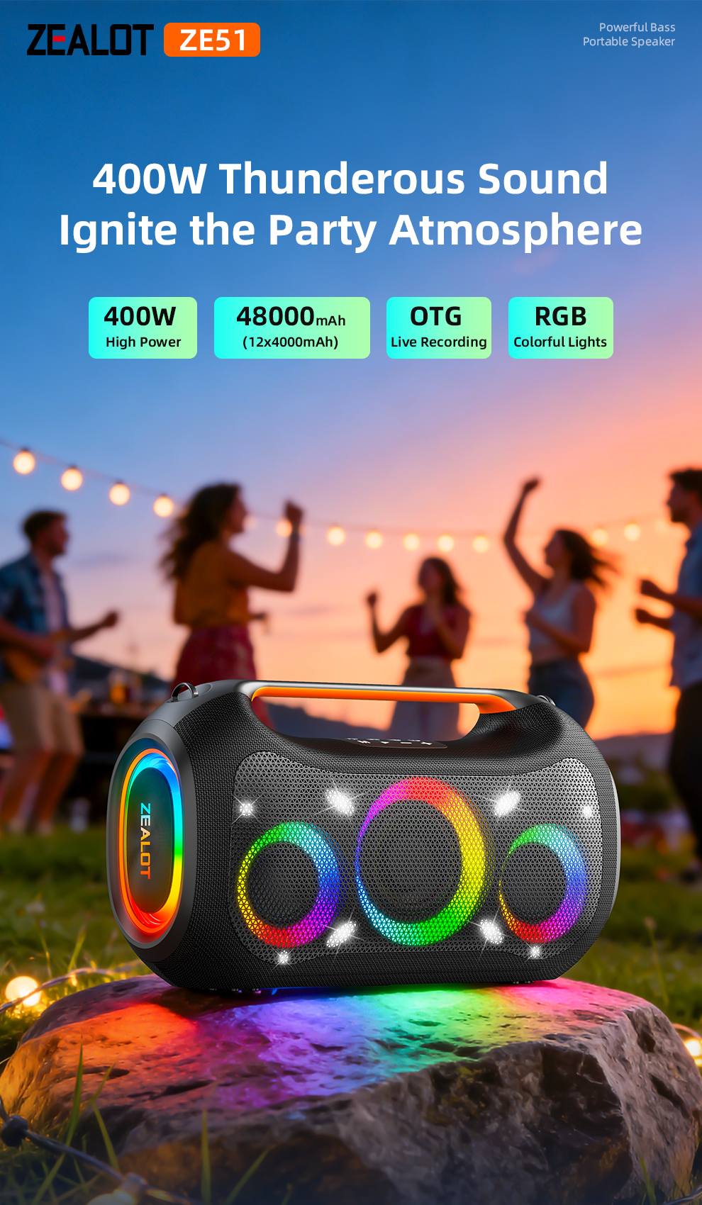 ZEALOT Launches New 400W Flagship Speaker
