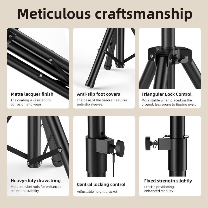 Multifunctional Speaker Stand Compatible with Various Models