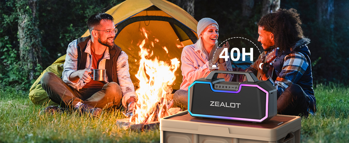 outdoor bluetooth speaker bass