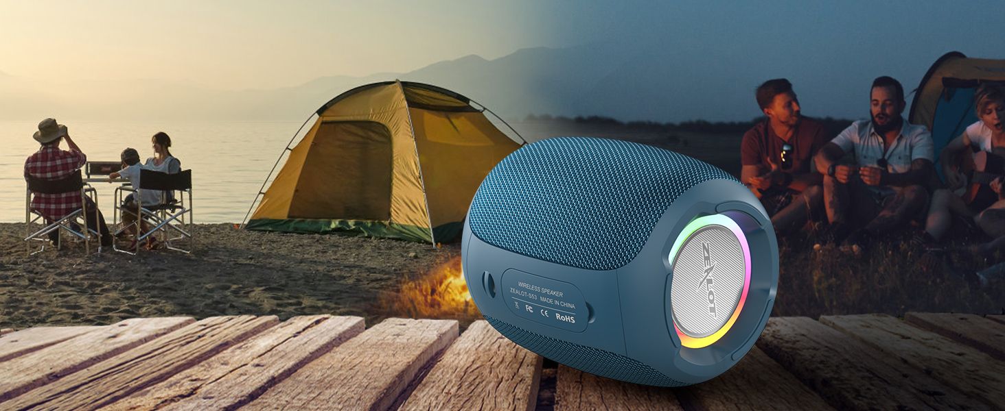 ZEALOT PORTABLE WIRLESS BLUETOOTH SPEAKER