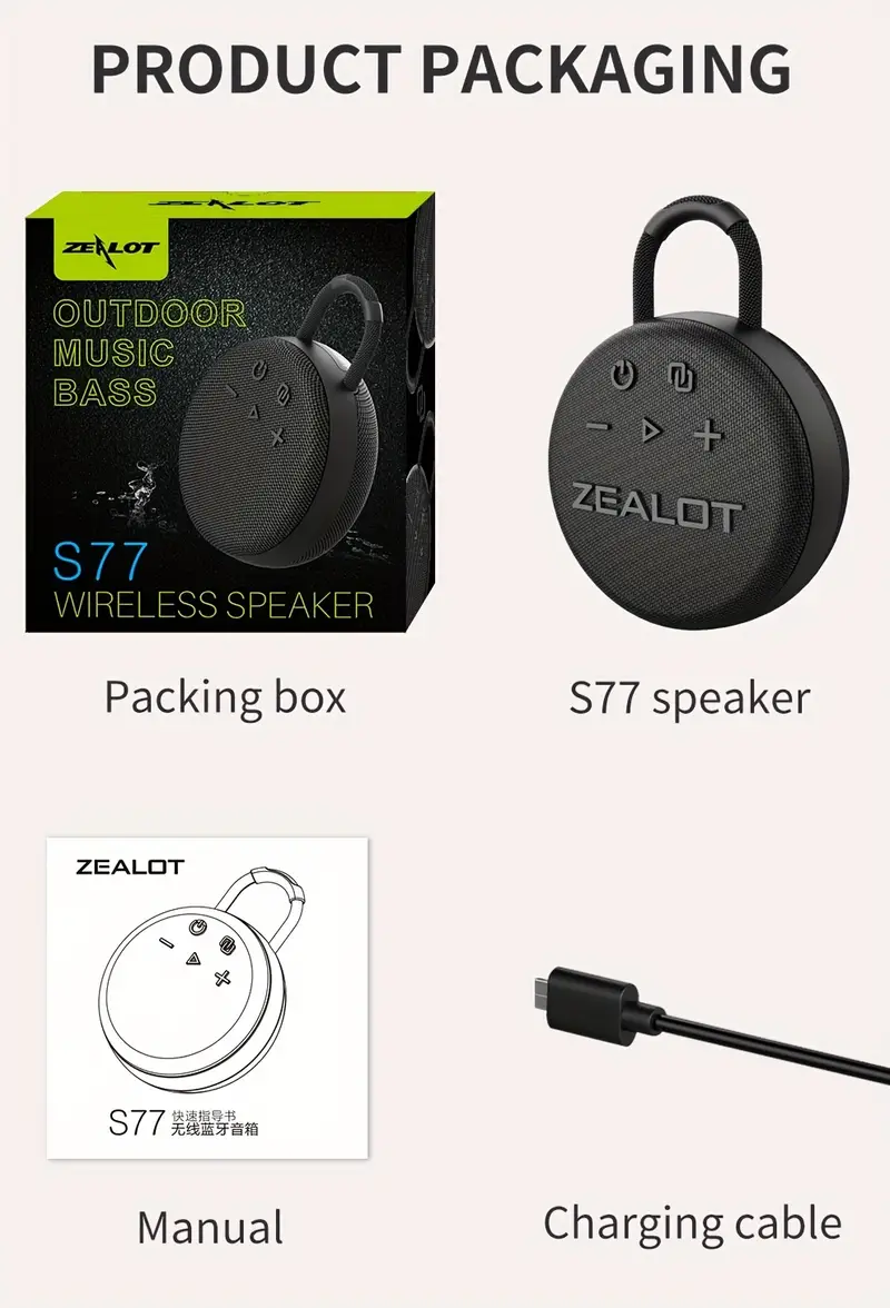   mini wireless speakers wireless speaker dual pairing 1800mah battery   playtime loud stereo   bass charging cable connect with mobile phone tablet tv details 10