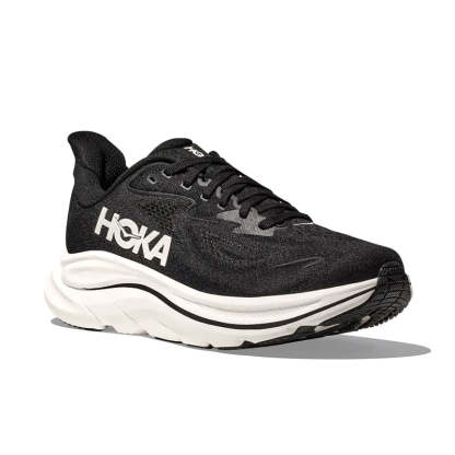 Women's Clifton 10 (WIDE) Black/White