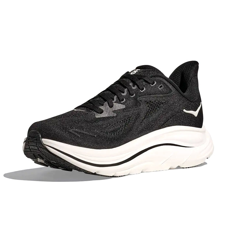 Women's Clifton 10 (WIDE) Black/White