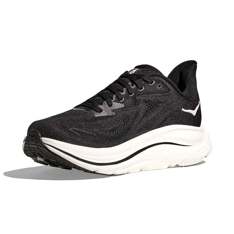 Women's Clifton 10 (WIDE) Black/White